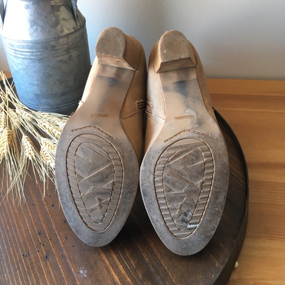 Suede Like Tan Bootie - Picture 4 of 5